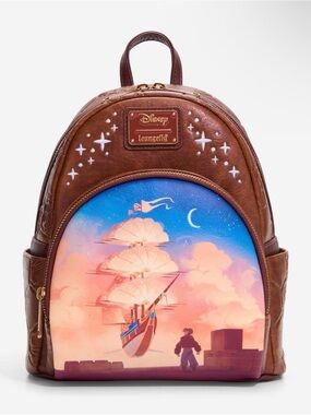 New Loungefly Disney Treasure Planet Scenic Mini Backpack